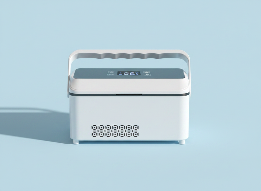 Rechargeable GLP-1 & Peptide Travel Cooler